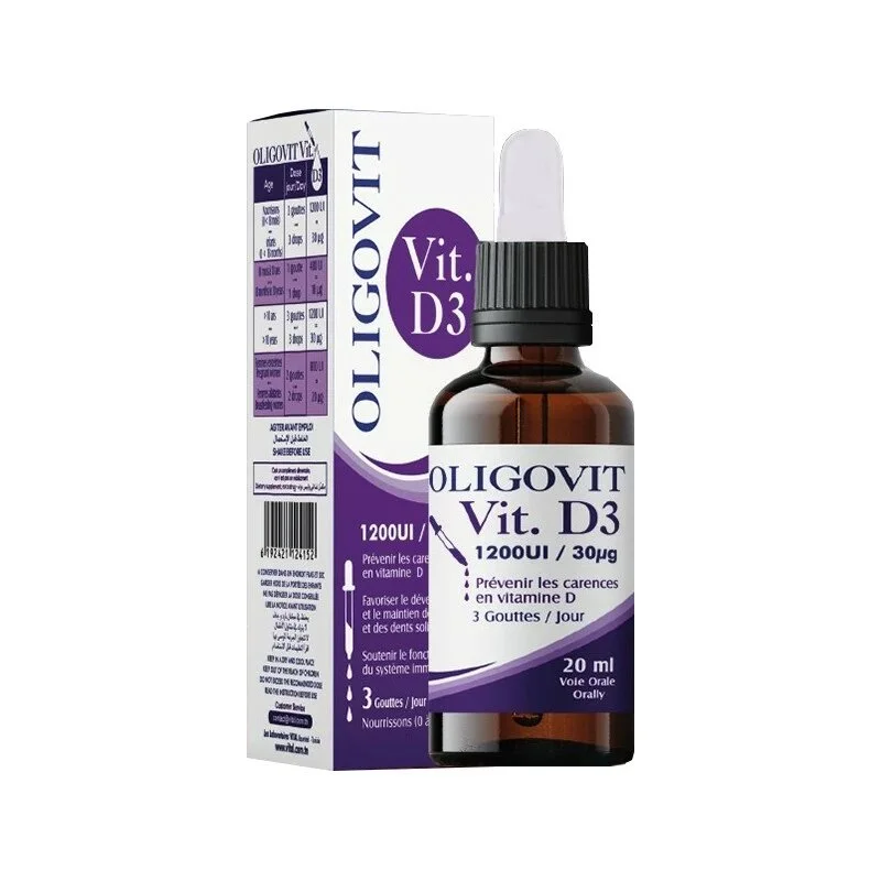 OLIGOVIT VIT D3 1200UI FL 30ML